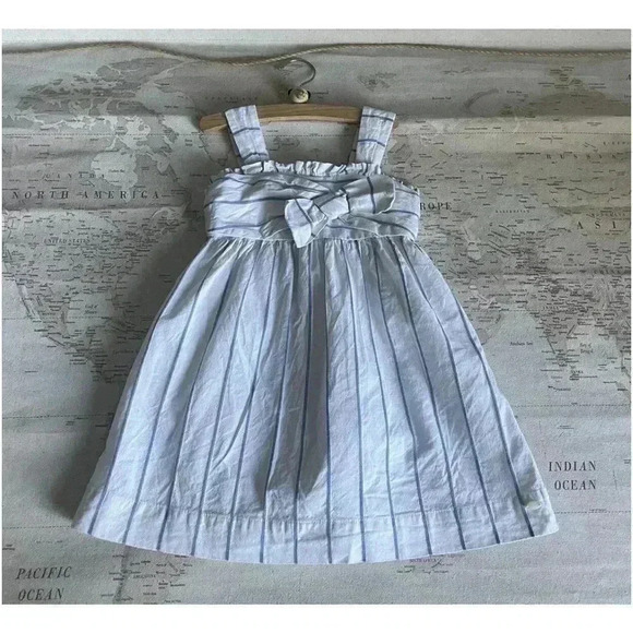 Tartine et Chocolat 5A Linen Sundress - Picture 2 of 12